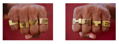 View full screen - View 1 of Lot 7. Love/Hate .