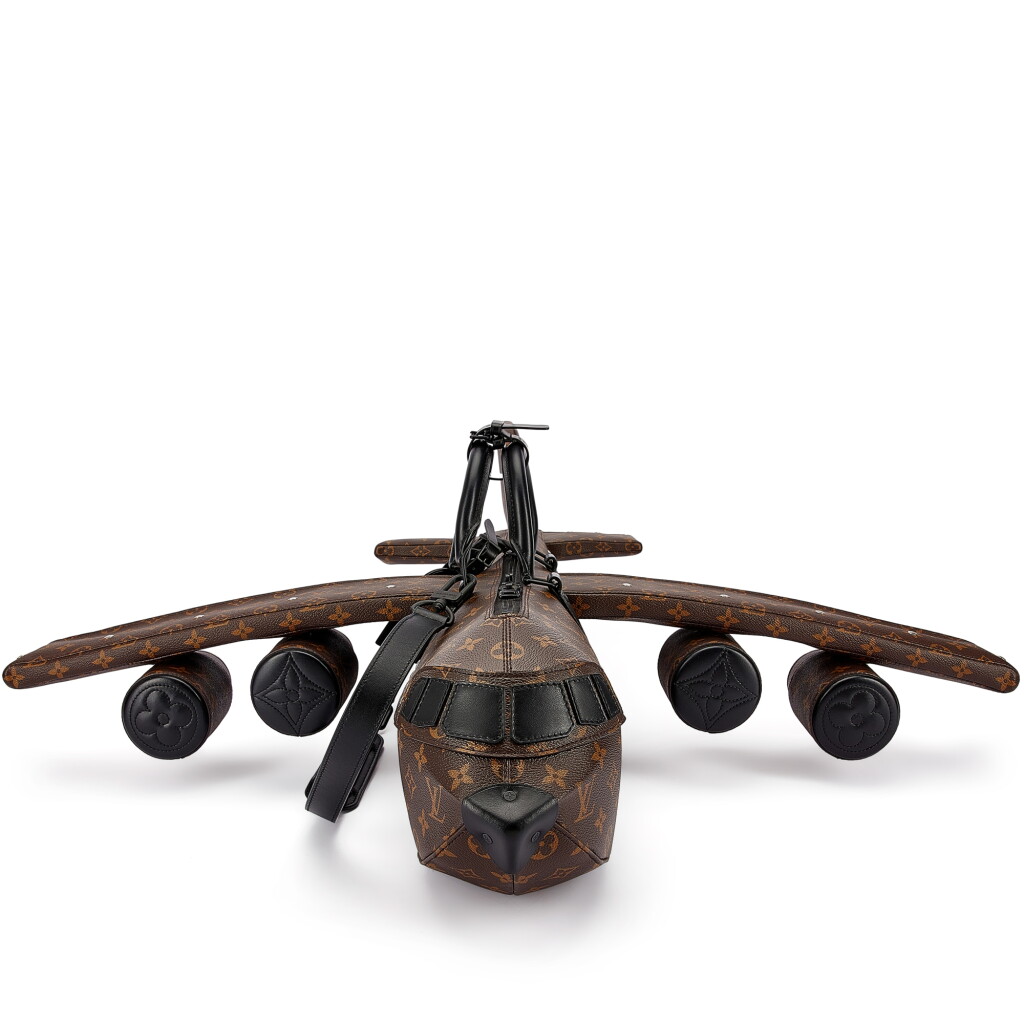 View full screen - View 1 of Lot 1069. Limited Edition Ebene Monogram Coated Canvas Airplane Bag Black Hardware, 2021.