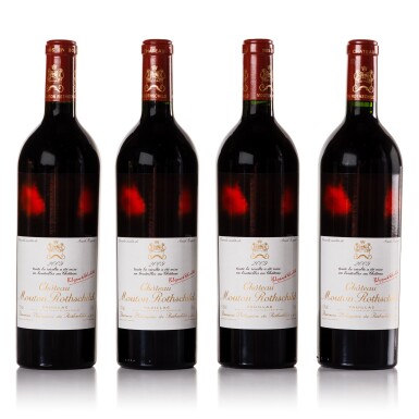 View full screen - View 1 of Lot 334. Château Mouton Rothschild 2009 (4 BT).