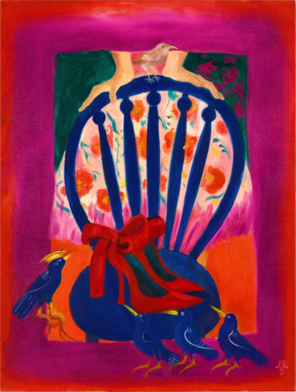 View full screen - View 1 of Lot 183. Maria Farrar 瑪麗亞 · 法拉 | Red Heels 紅色高跟鞋.