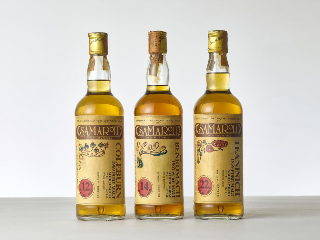 View full screen - View 1 of Lot 2048. Teaninich Samaroli Flowers 22 Year Old 46.0 abv 1959 (1 BT).