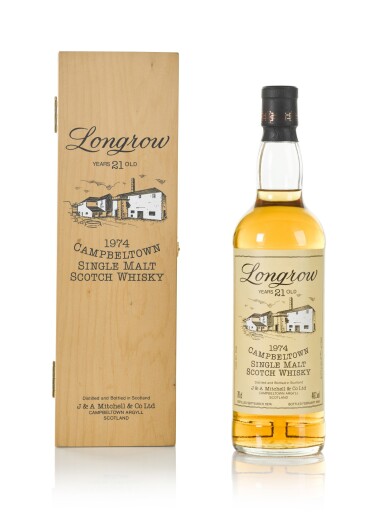 View full screen - View 1 of Lot 36. Longrow 21 Year Old 46.0 abv 1974 .