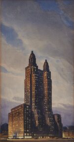 Ogden Pleissner, 'Waldorf Astoria'
