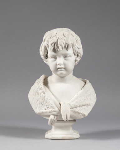 View full screen - View 1 of Lot 15. Bust of a boy.