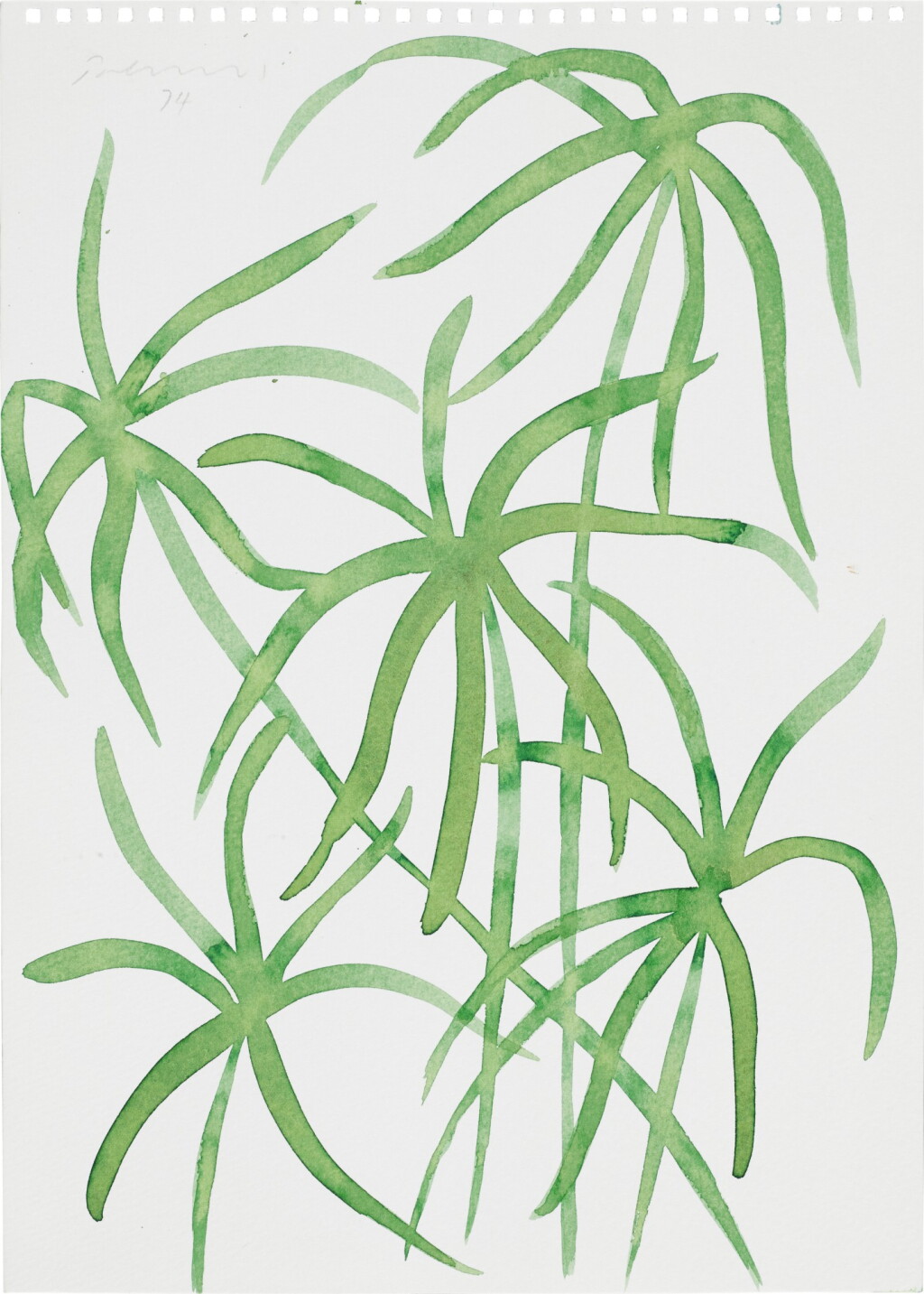 View full screen - View 1 of Lot 18. WILLIAM TURNBULL | BOTANICAL SERIES 3, SINGAPORE.