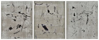 View full screen - View 1 of Lot 5846. Secundino Hernández 塞昆迪諾 · 赫南德茲 | Untitled (Triptych) 無題(三聯作).