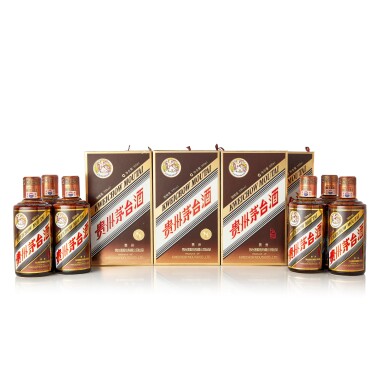 View full screen - View 1 of Lot 5150. 2021年產貴州茅台酒 彩釉珍品 Kweichow Flying Fairy Precious Moutai 2021 (6 BT50).