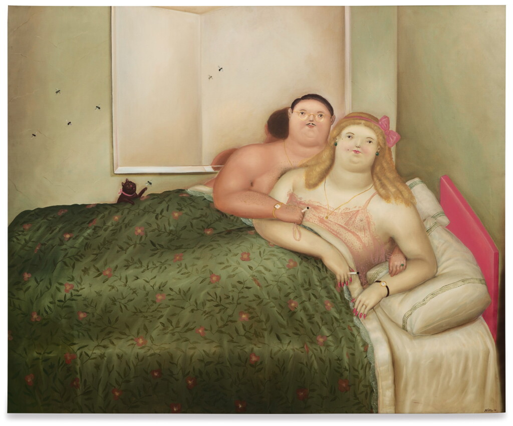 View full screen - View 1 of Lot 106. FERNANDO BOTERO | LOS AMANTES.