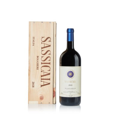 View full screen - View 1 of Lot 287. Sassicaia 2018 Tenuta San Guido (3 MAG).