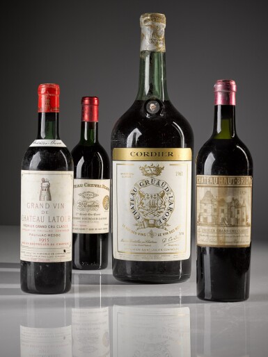 View full screen - View 1 of Lot 299. Château Cheval Blanc 1961 (1 BT).