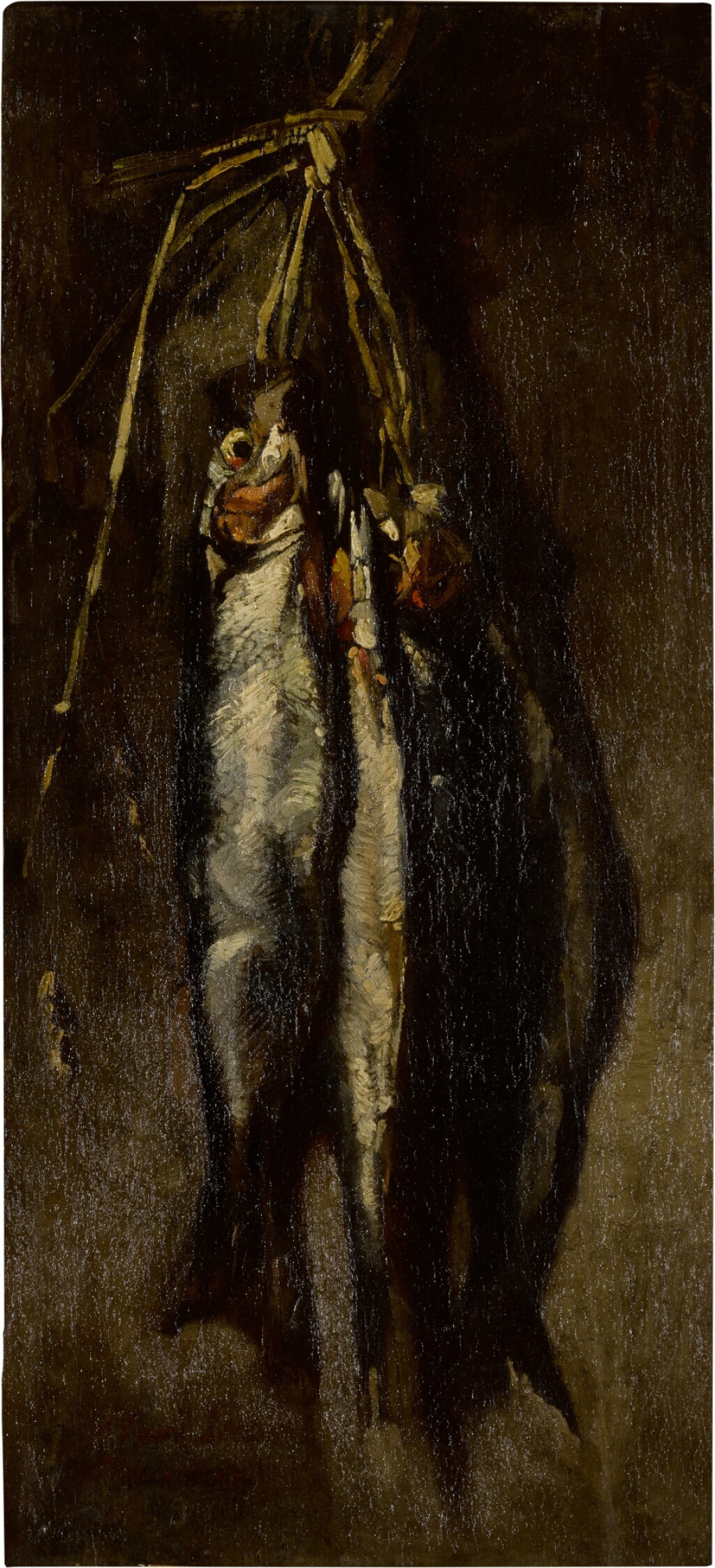 View full screen - View 1 of Lot 227. Nature morte aux poissons.
