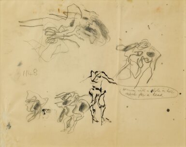 View full screen - View 1 of Lot 3067. Untitled (A Woman with a Hole in Her Neck for Her Head) | 無題(一個以脖子上的洞作為頭的女人).