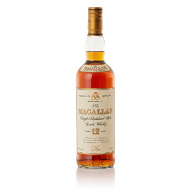View full screen - View 1 of Lot 9361. The Macallan 12 Year Old Sherry Oak 43.0 abv NV (1 BT70).