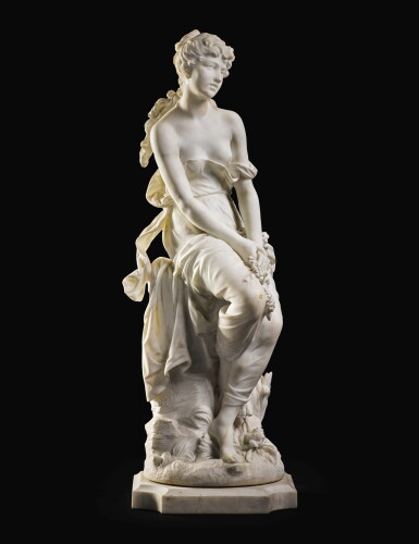 View full screen - View 1 of Lot 51. HIPPOLYTE-FRANÇOIS MOREAU | LE RÊVE (DAYDREAM).