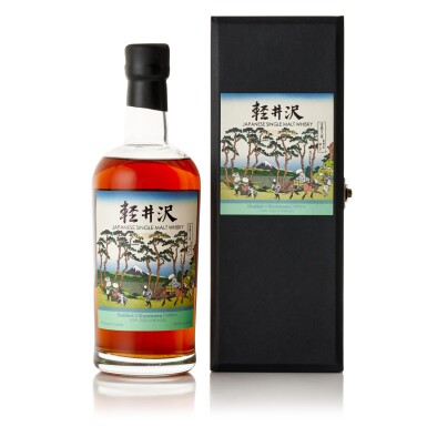 View full screen - View 1 of Lot 355. 輕井澤 "冨嶽三十六景" Karuizawa 36 Views of Mount Fuji 33rd Release 61.4 abv NV (1 BT70).