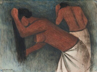 View full screen - View 1 of Lot 135. RUFINO TAMAYO | MUJERES BAÑÁNDOSE.