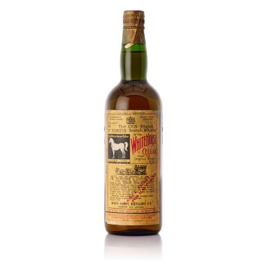 View full screen - View 1 of Lot 444. White Horse Blended Whisky 1950s 43.0 abv NV (1 BT70).