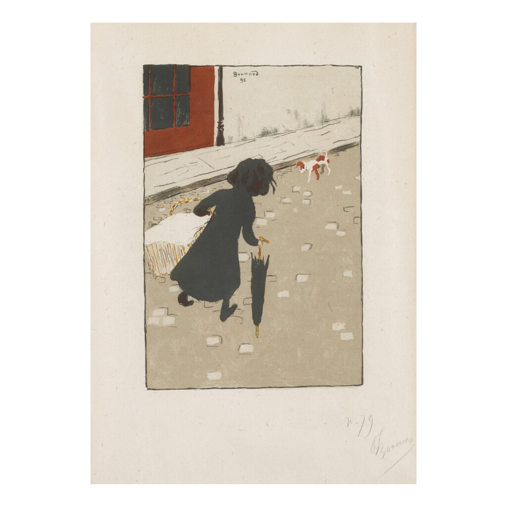View full screen - View 1 of Lot 80. PIERRE BONNARD | LA PETITE BLANCHISSEUSE (BOUVET 40).