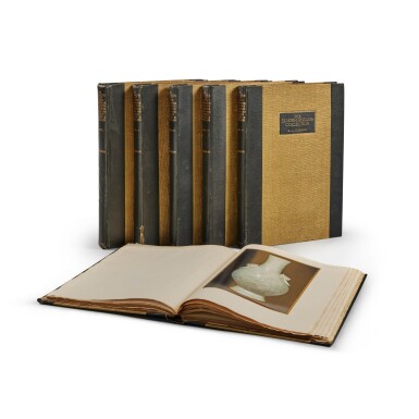 View full screen - View 1 of Lot 270. R.L. Hobson, The Catalogue of the George Eumorfopoulos Collection of Chinese, Corean, and Persian Pottery and Porcelain, vols I-VI, London, 1925-28.