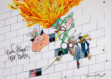 View full screen - View 1 of Lot 213. 'The Teacher, Wife and Mother’ from Pink Floyd The Wall.