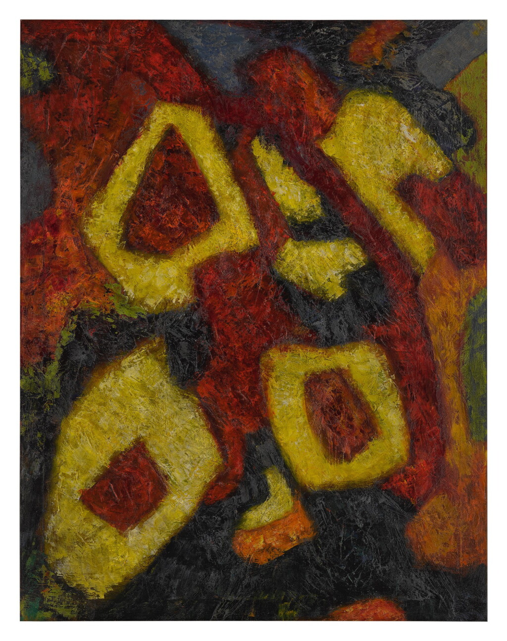 View full screen - View 1 of Lot 34. WILLEM HUSSEM | ABSTRACT NO. I.