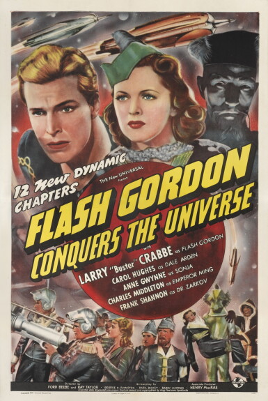 View full screen - View 1 of Lot 69. Flash Gordon Conquers the Universe (1940).