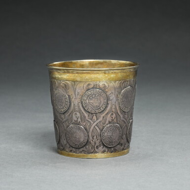 View full screen - View 1 of Lot 125. German, Prussia, late 17th/ 18th century | Coin Beaker.