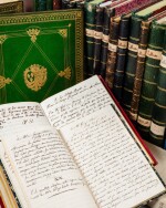 27 registres de correspondance, de sa main ou d'un secrétaire. 1814-1870. Environ 5000 p.