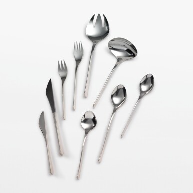View full screen - View 1 of Lot 109. "Vision" Flatware Service.