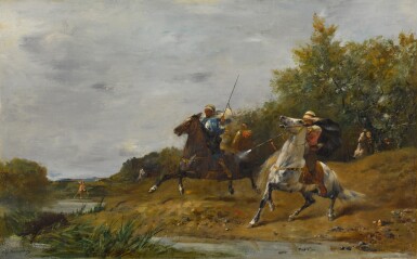 View full screen - View 1 of Lot 43. The Boar Hunt.