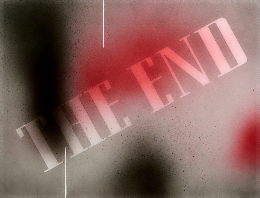 View full screen - View 1 of Lot 32. ED RUSCHA | THE END #45.