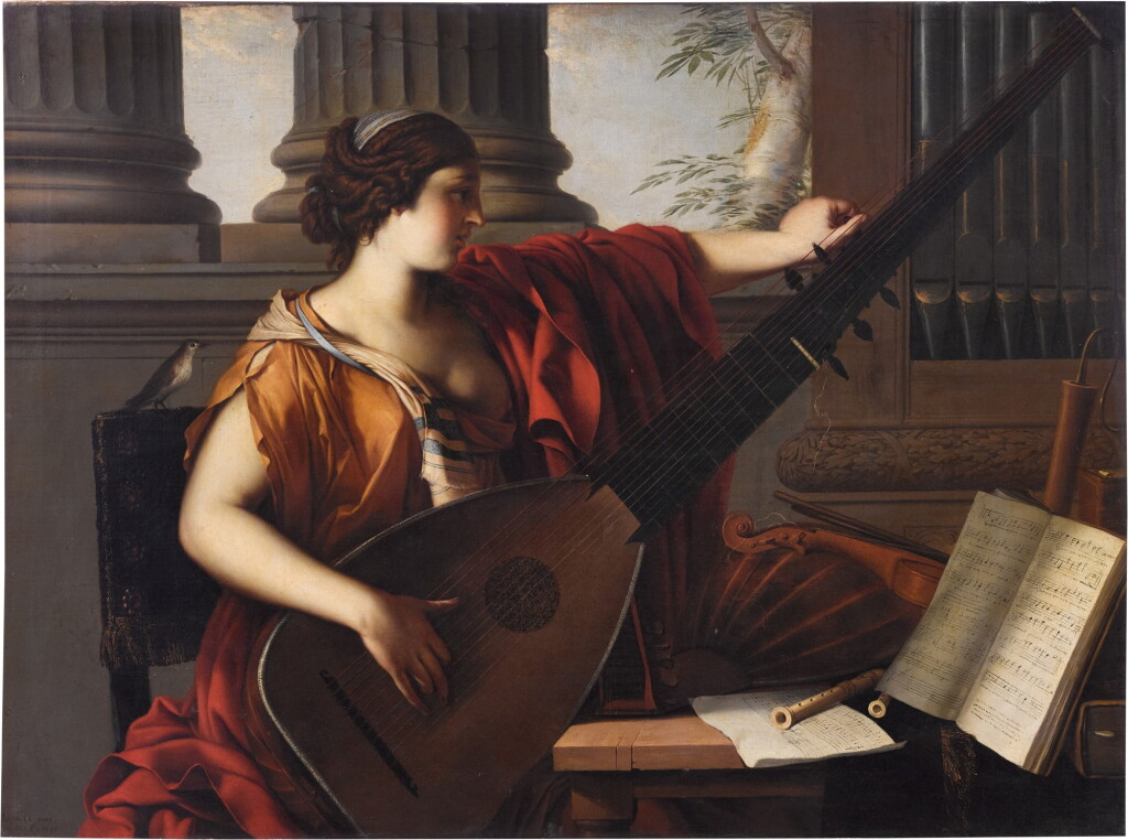 View full screen - View 1 of Lot 174. Allegory of Music.