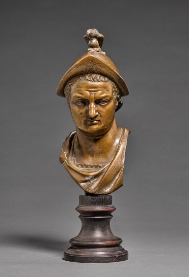 View full screen - View 1 of Lot 53. Bust of an Emperor.