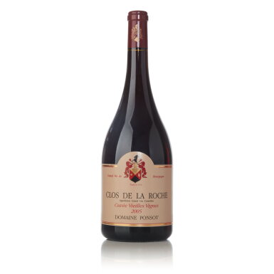 View full screen - View 1 of Lot 162. Clos de la Roche Vieilles Vignes 2005 Domaine Ponsot (1 MAG).