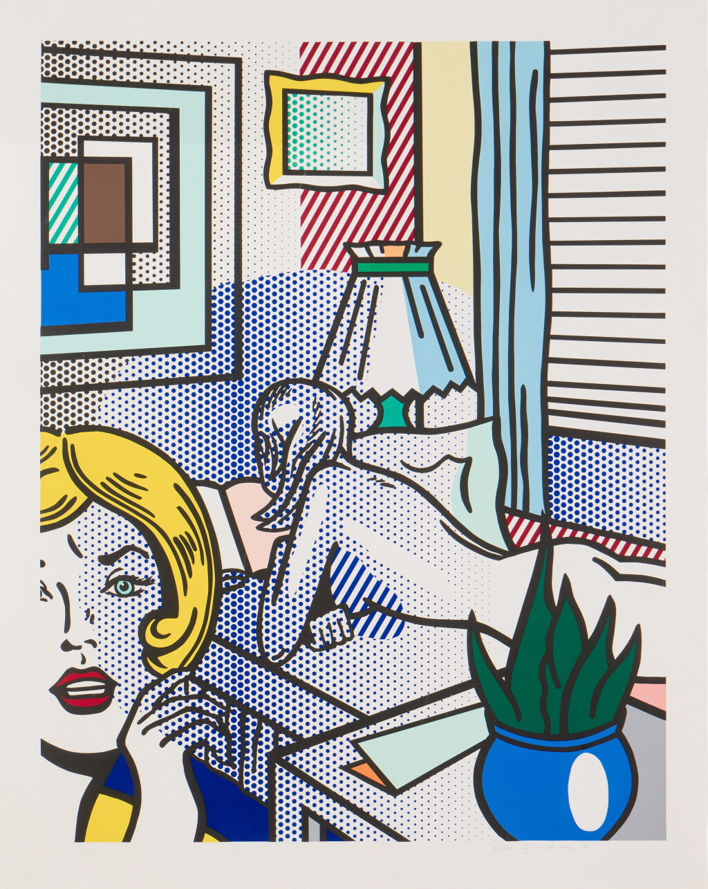 View full screen - View 1 of Lot 776. Roommates, from the Nudes series (Corlett 282; RLCR 4314).