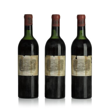 View full screen - View 1 of Lot 13. Château Lafite 1962 (5 BT).