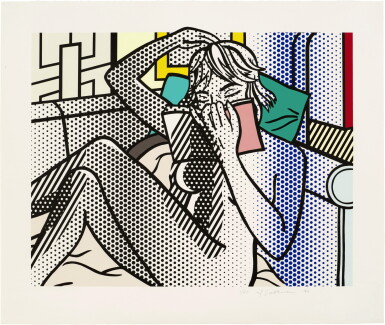 View full screen - View 1 of Lot 362. Nude Reading, from the Nudes series (Corlett 288; RLCR 4285).