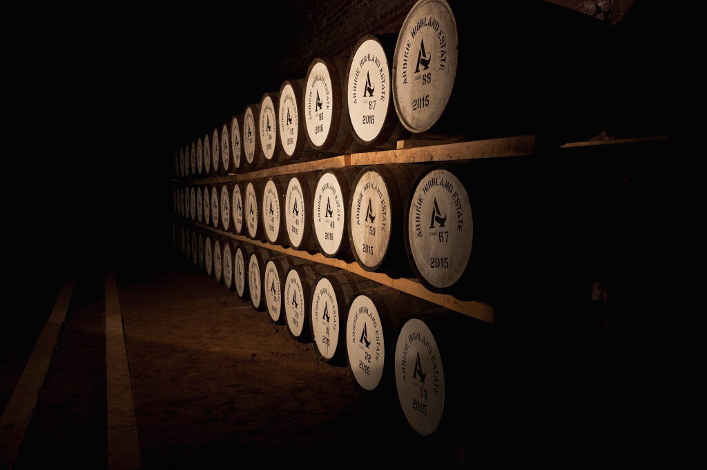 View full screen - View 1 of Lot 10. Arbikie Cask of Highland Rye 2017 (1 BRL).