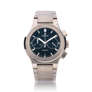 View full screen - View 1 of Lot 303. Reference 520.NX.1170.NX Classic Fusion | A titanium automatic chronograph wristwatch, Circa 2015.