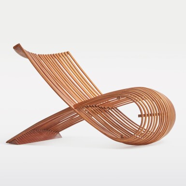 View full screen - View 1 of Lot 122. Unique "Wood" Chair.