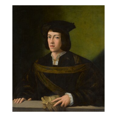 View full screen - View 1 of Lot 61. NORTH ITALIAN SCHOOL, FIRST QUARTER OF THE 16TH CENTURY | PORTRAIT OF A YOUNG NOBLEMAN.