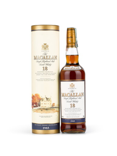 View full screen - View 1 of Lot 6. The Macallan 18 Year Old Highland Single Malt 1985 (1 BT70).