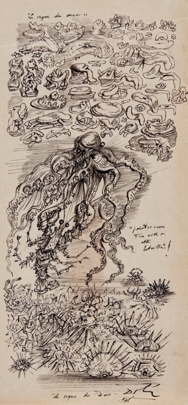 View full screen - View 1 of Lot 200. Le Règne du mou, le règne du dur.