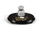 AN ASHFORD MARBLE INKSTAND, CIRCA 1860
