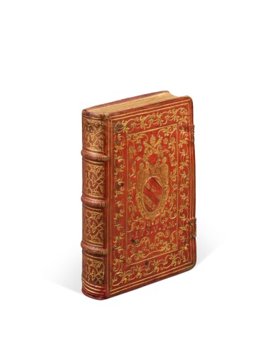 View full screen - View 1 of Lot 396. Council of Trent, Canones et decreta, Rome, 1564, 8vo, red morocco for Pope Pius V by Ruiz Binder.