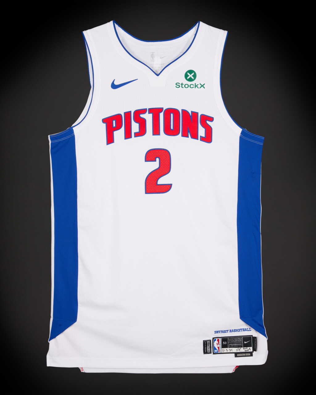View full screen - View 1 of Lot 14. Cade Cunningham Detroit Pistons 2025-2026 Game Worn Association Edition Jersey | 33 Points.
