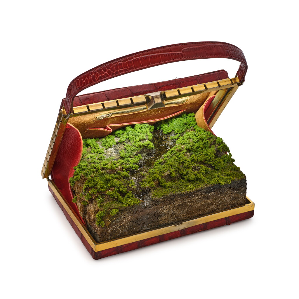 View full screen - View 1 of Lot 74. Travelling Landscape, Red Reptile.