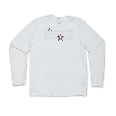 View full screen - View 1 of Lot 227. Jaylen Wells ‘NBA All-Star Game’ Rising Stars Complete Warmup Set | Probable Wear.