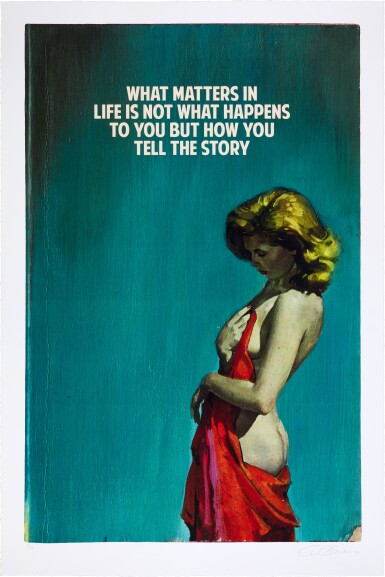 View full screen - View 1 of Lot 230. What Matters in Life.