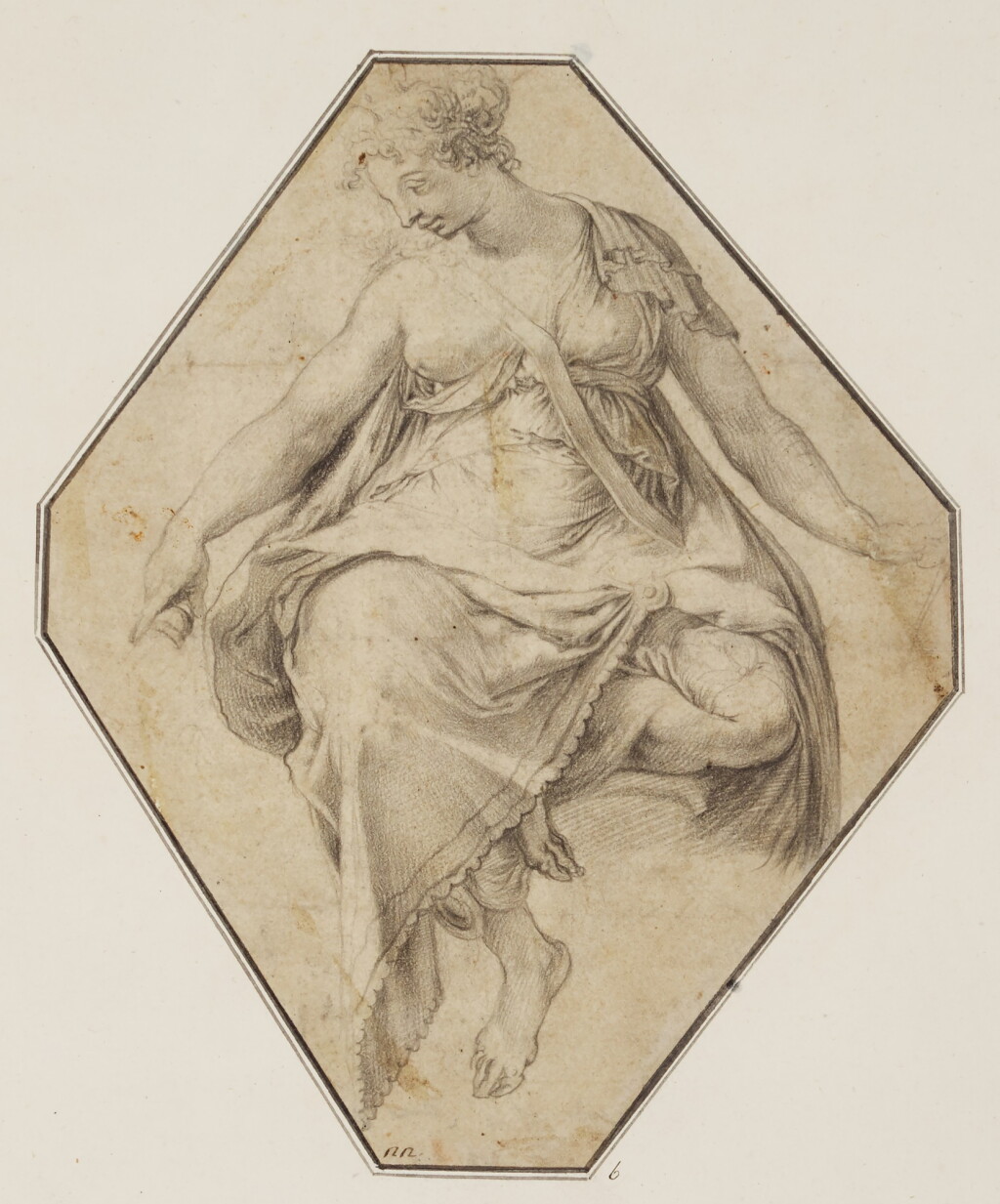 View full screen - View 1 of Lot 512. AFTER FRANCESCO SALVIATI | Allegory of Peace.